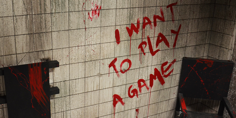 A message written in blood - Lisbon Game Over Escape Rooms